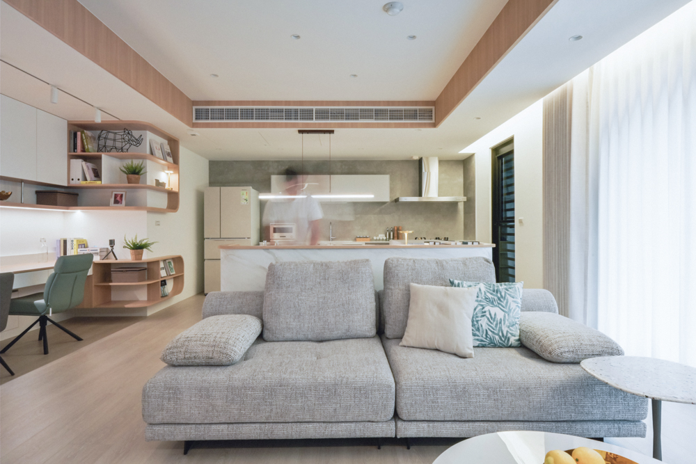 流光圓舞曲‧親情的舞動 從心開始｜簡約現代家具配置案例